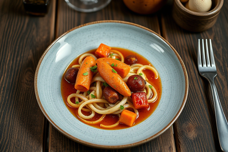 Enkle Puy-linser med gulrot og laurbær