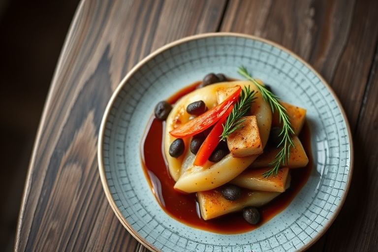 Karamellisert løk med rosmarin og balsamico