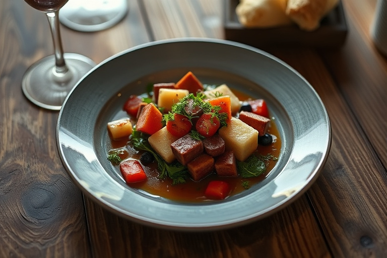 Honningglasert rødløkskonfit