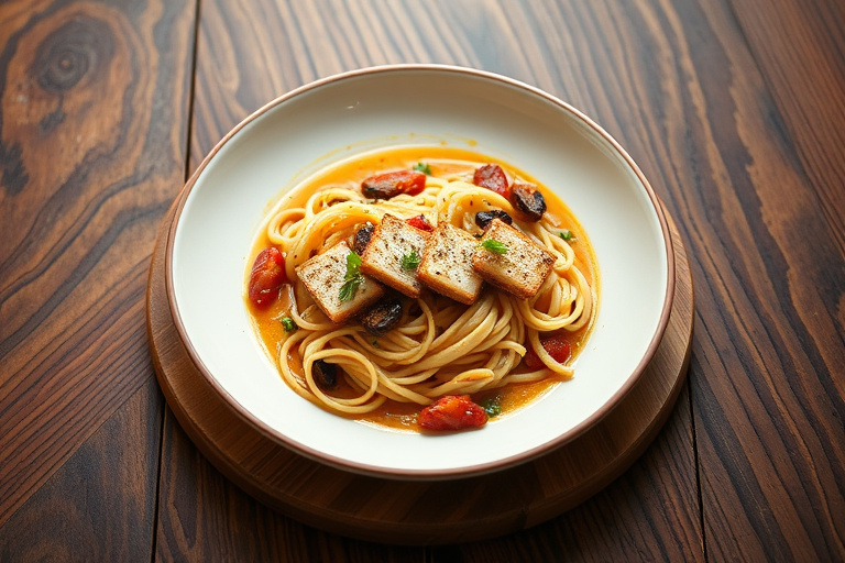 Langtidsstekte Romano-bønner med urter