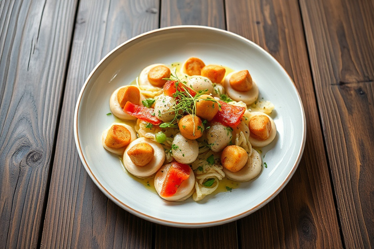 Fennikel- og persillesalat med appelsindressing