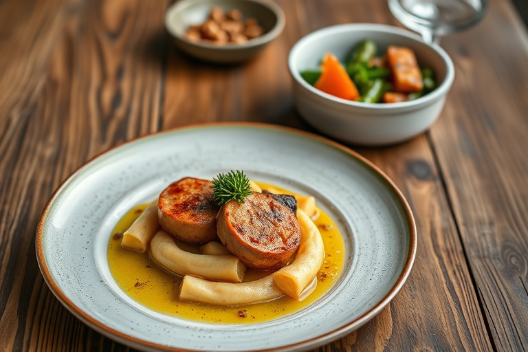 Potet- og kålbundter med cheddar og pepperrot