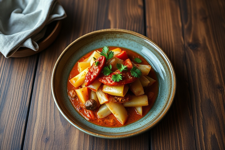 Røykfylt grønnsaks-chili