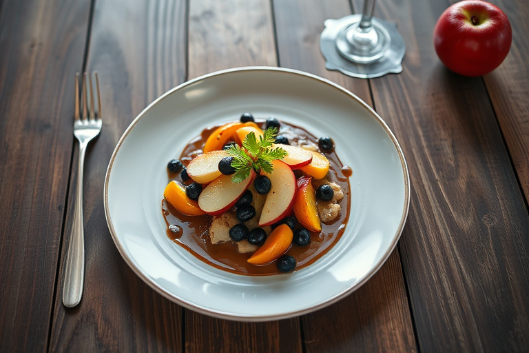 Grønn te- og appelsin-crownies med sjokoladebiter