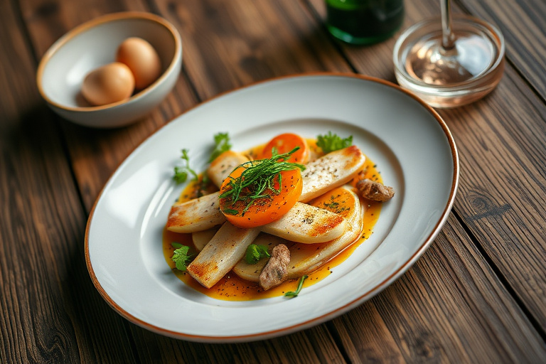 Fylte kveitekjaker med krabbefyll