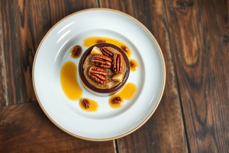 Mini iskremkaker med pekannøtter