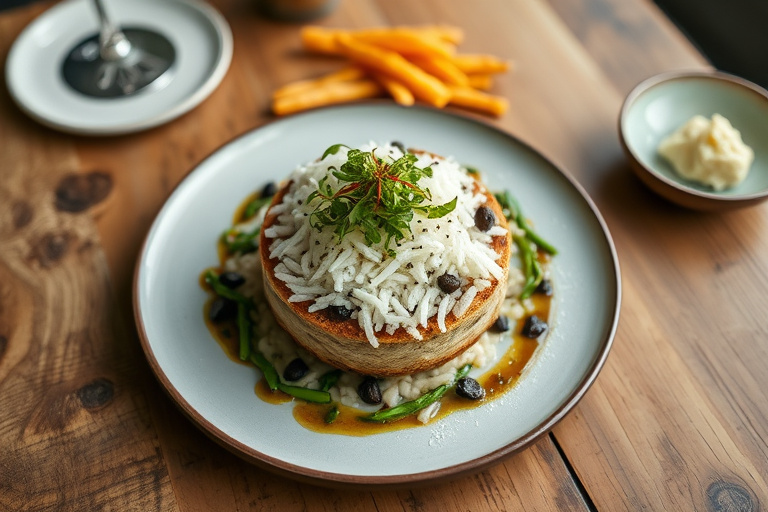 Kremet risgrøt med kanel og sitron