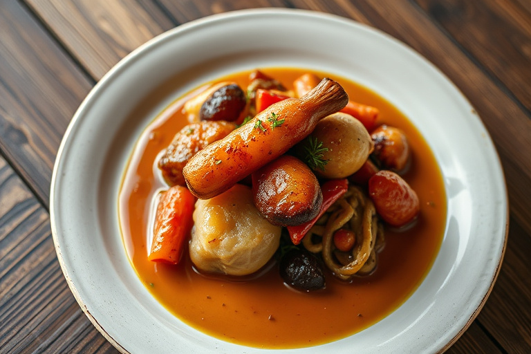 Svinekoteletter med svarte bønner og salsa