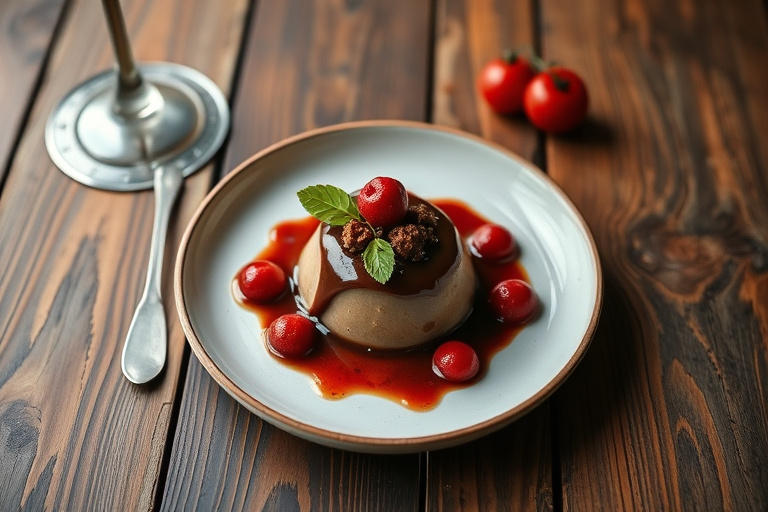 Sjokoladekjeks-miks i glass