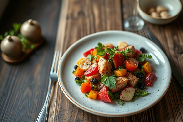 Sveitsisk mangold med hvitløk og chili