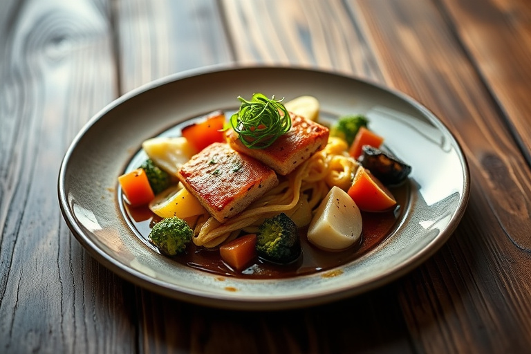 Bakt løkdip med parmesan