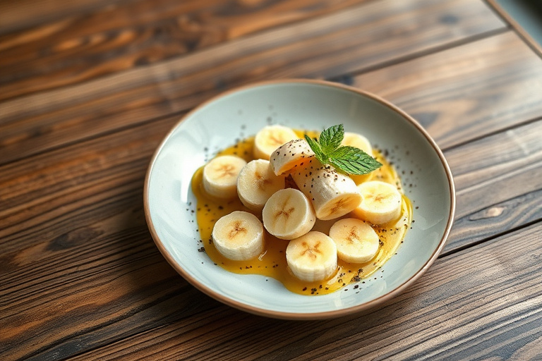 Forfriskende banan- og slushpunsj