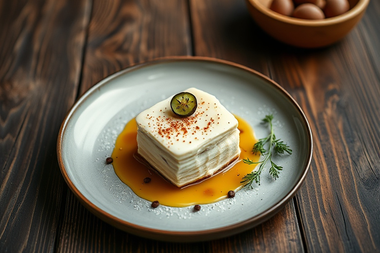 Hvit fløyelskake med kremostglasur