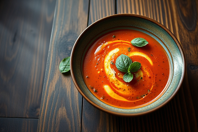Santa Fe Gazpacho med chipotle og avokado
