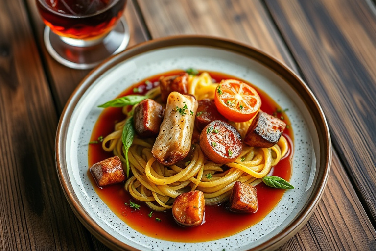 Rødkål med stekte kastanjer