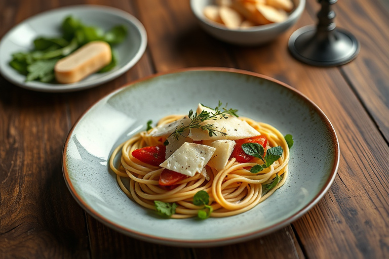 Soppcarpaccio med Pecorino Toscano