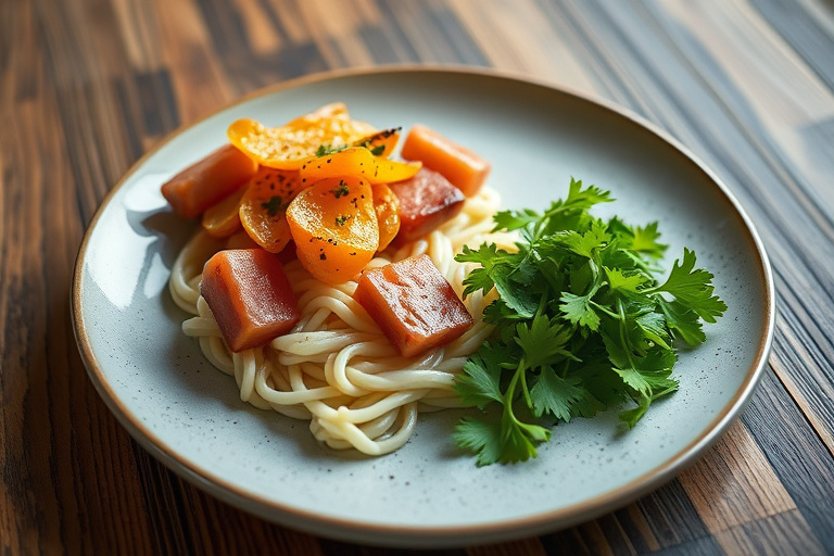 Ovnsbakt kalkunroulade med urter og oliven