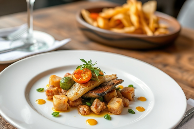 Pastinakk- og nepepuré med timian