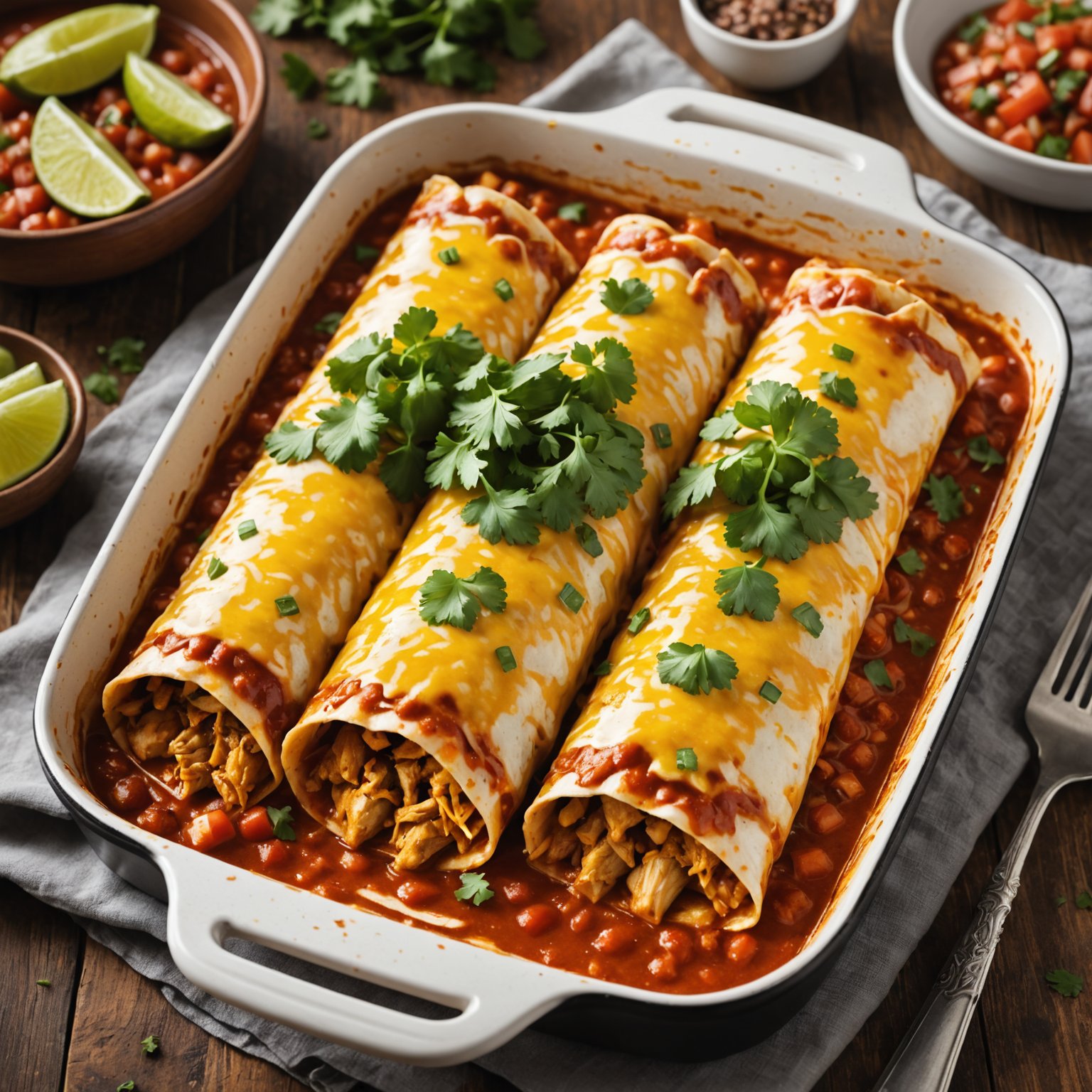Gerrys kyllingenchiladas