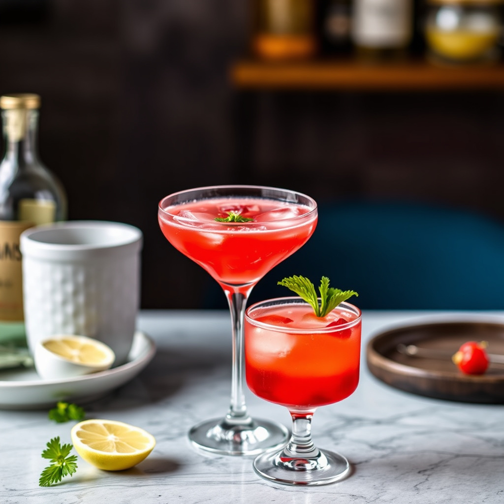 Ginas Røde Løper-cocktailer