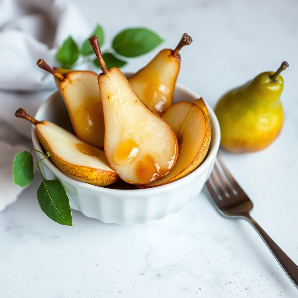 Glaserte epler og pærer