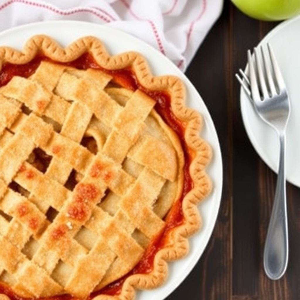 Glutenfri eplekake
