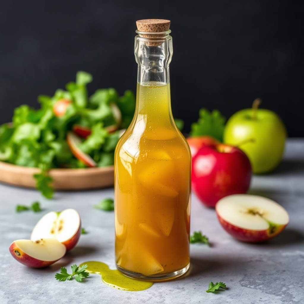 Frisk eplecidervinaigrette med Granny Smith