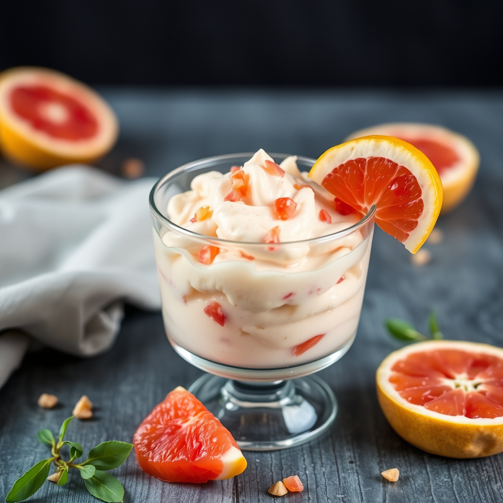 Karamelliserte grapefruktchips