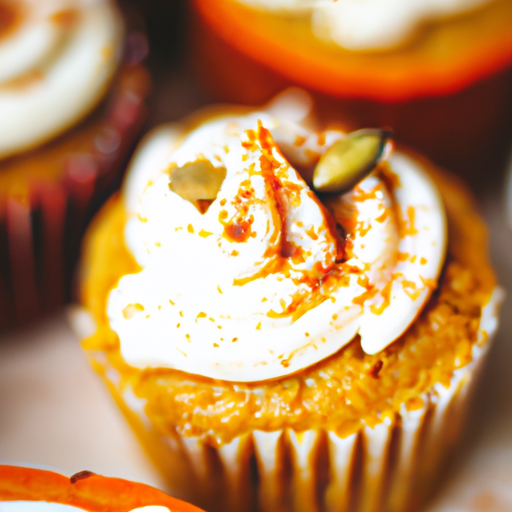 Gresskar-kryddercupcakes