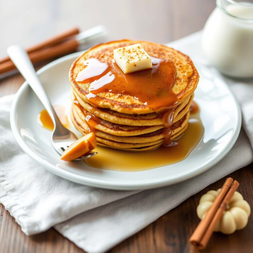 Gresskar- og kanelpannekaker