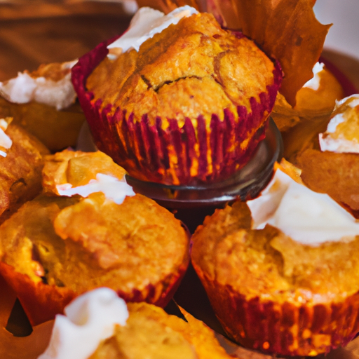 Gresskar- og kremostmuffins