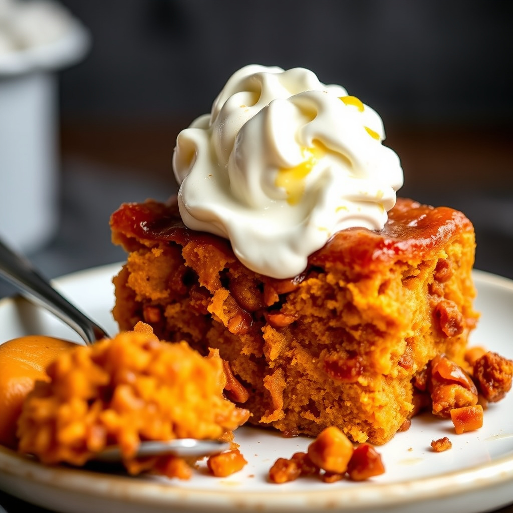 Gresskarbrødpudding