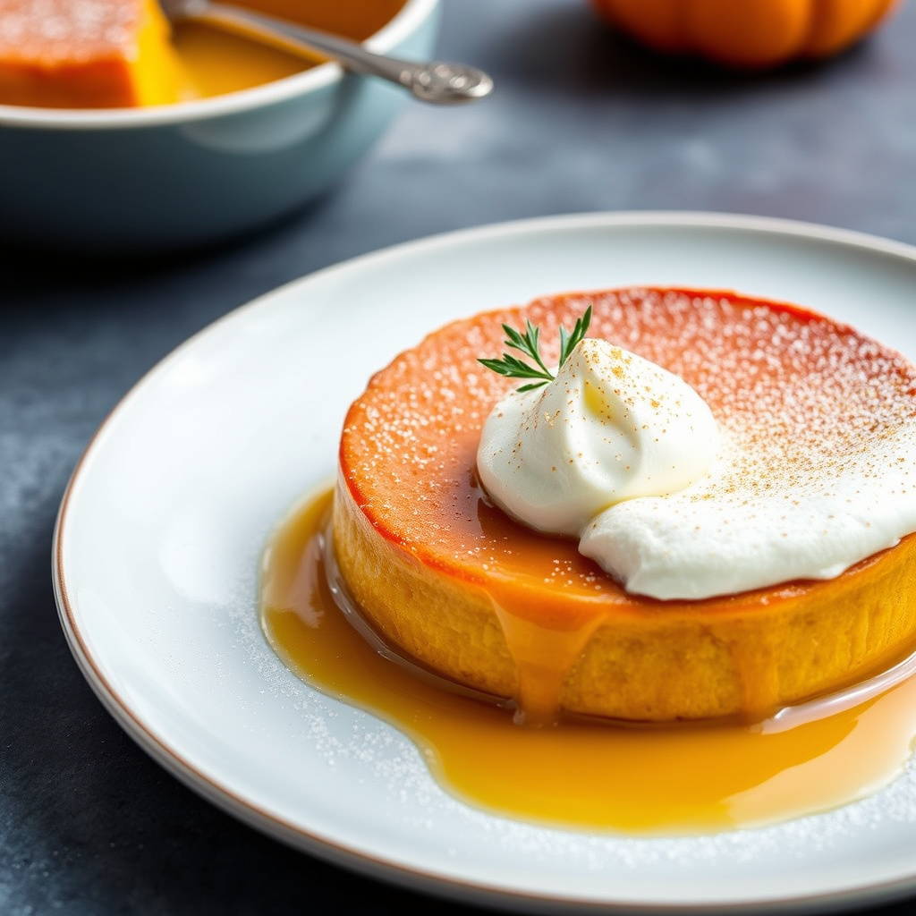 Gresskarflan med marengs