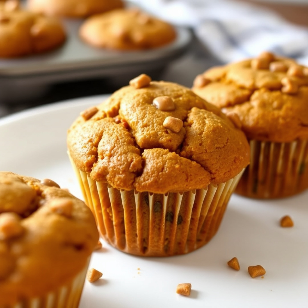 Gresskarpai-muffins