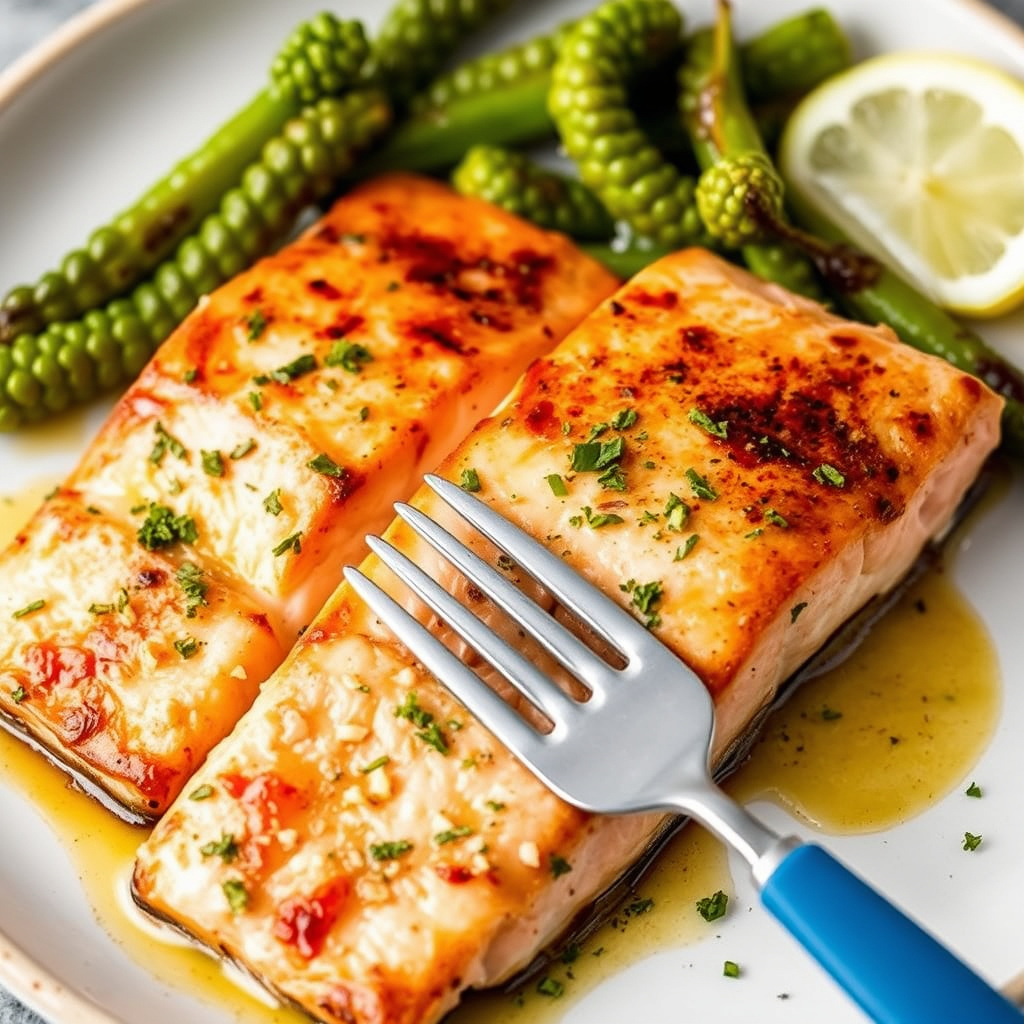 Grillede laksesteaks