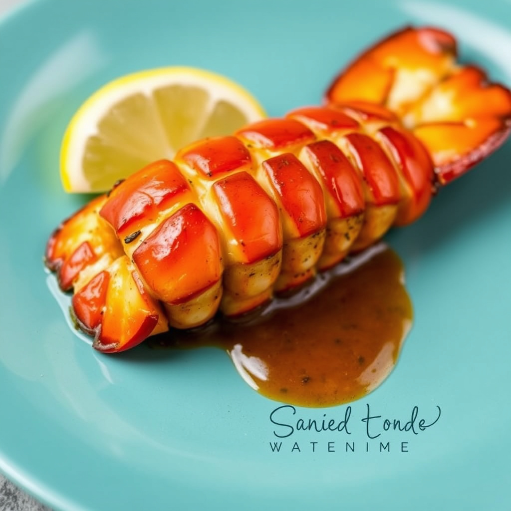 Grillet hummerhale med armorikansk saus