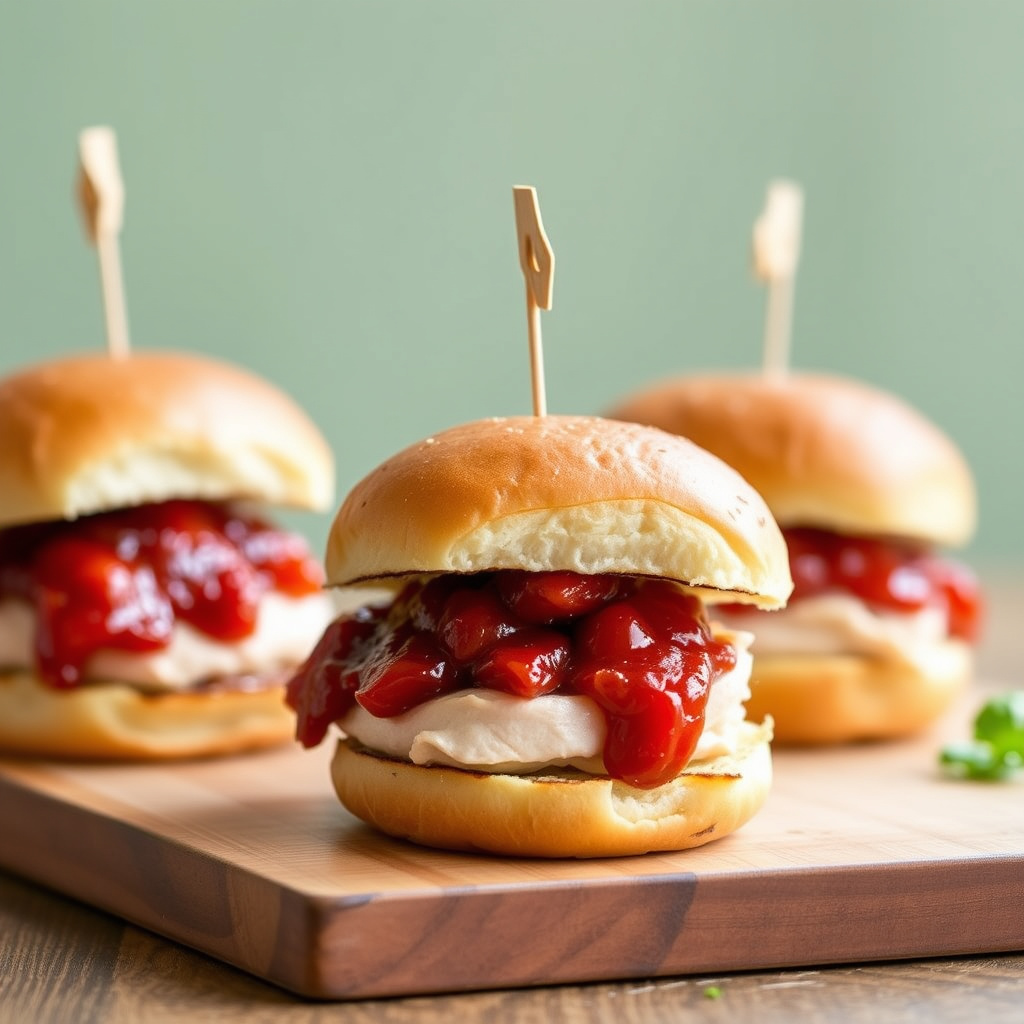 Grillet kalkunburger med tomatkompott