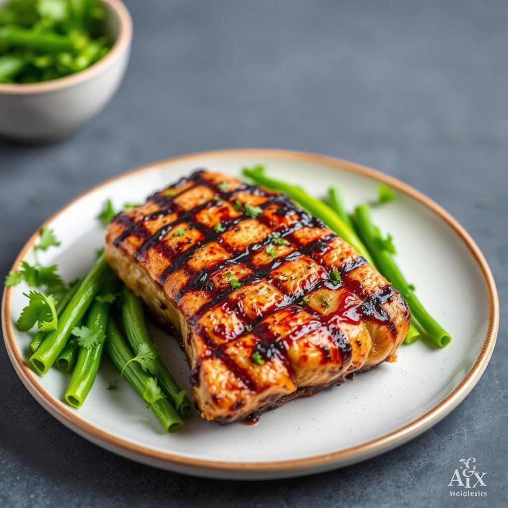 Grillet marinert London Broil