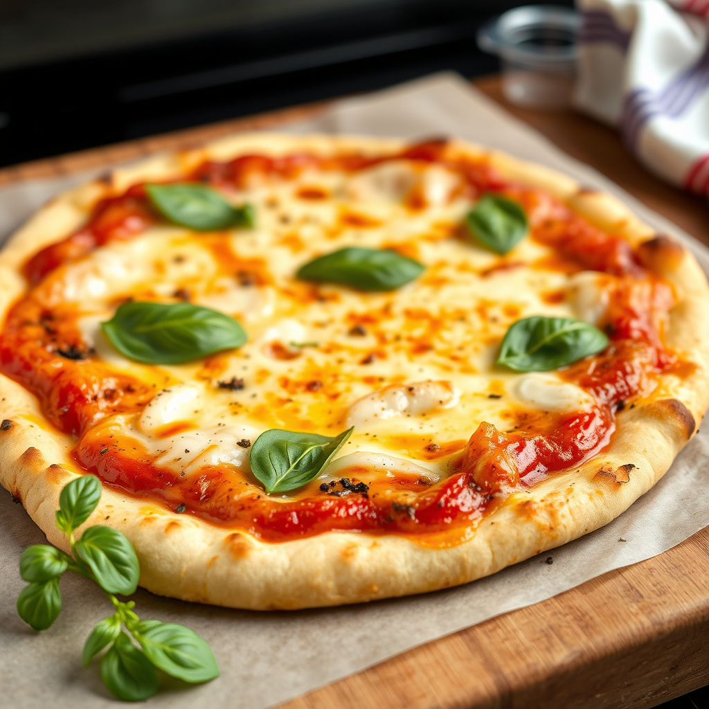 Grillet pizza