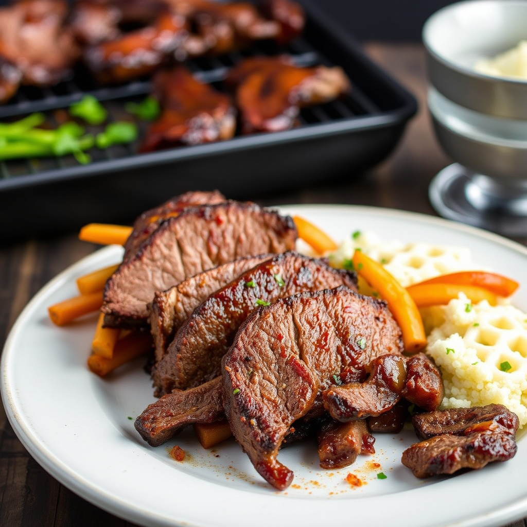 Grillet Texas-oksebryst