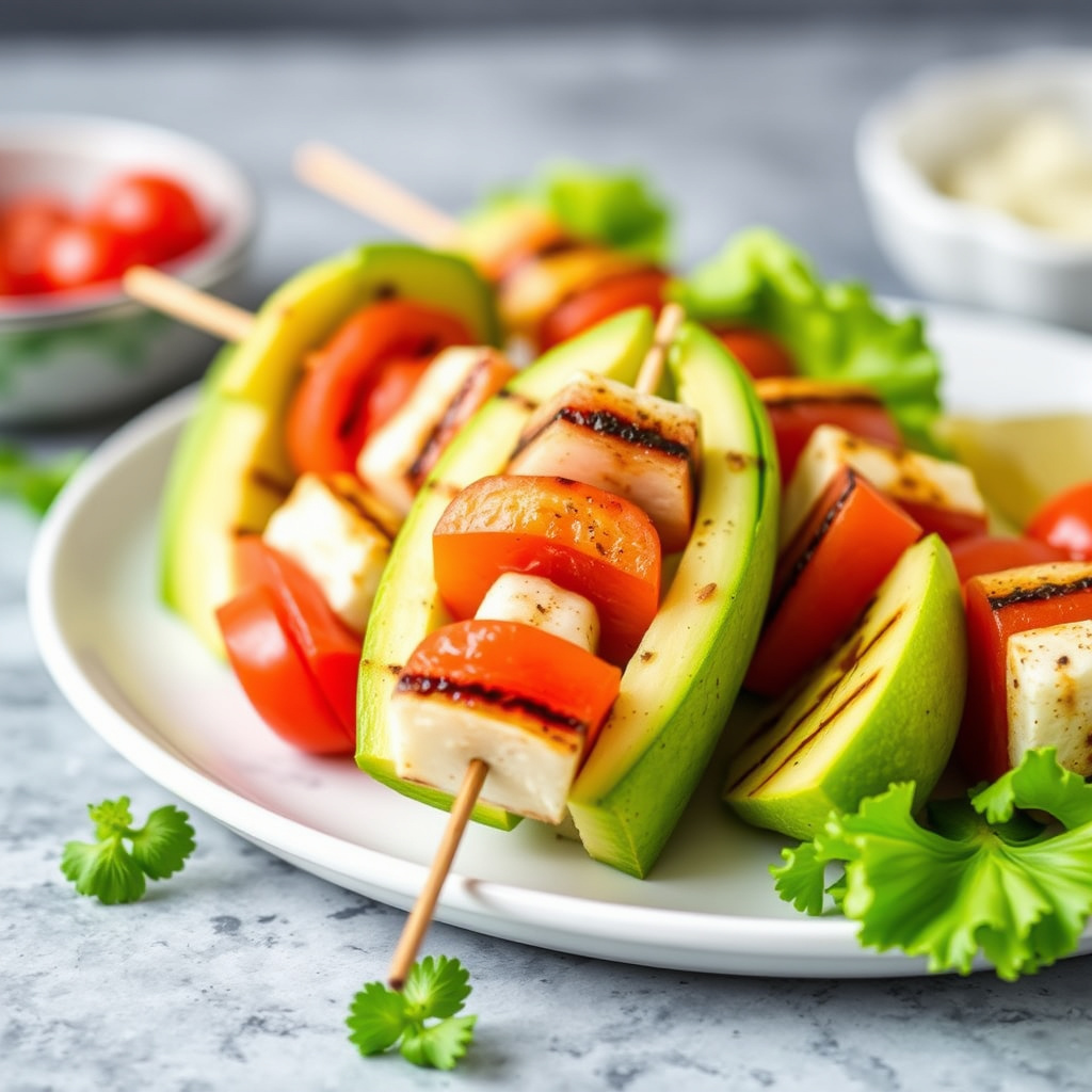 Grillet Wedge-salatspyd