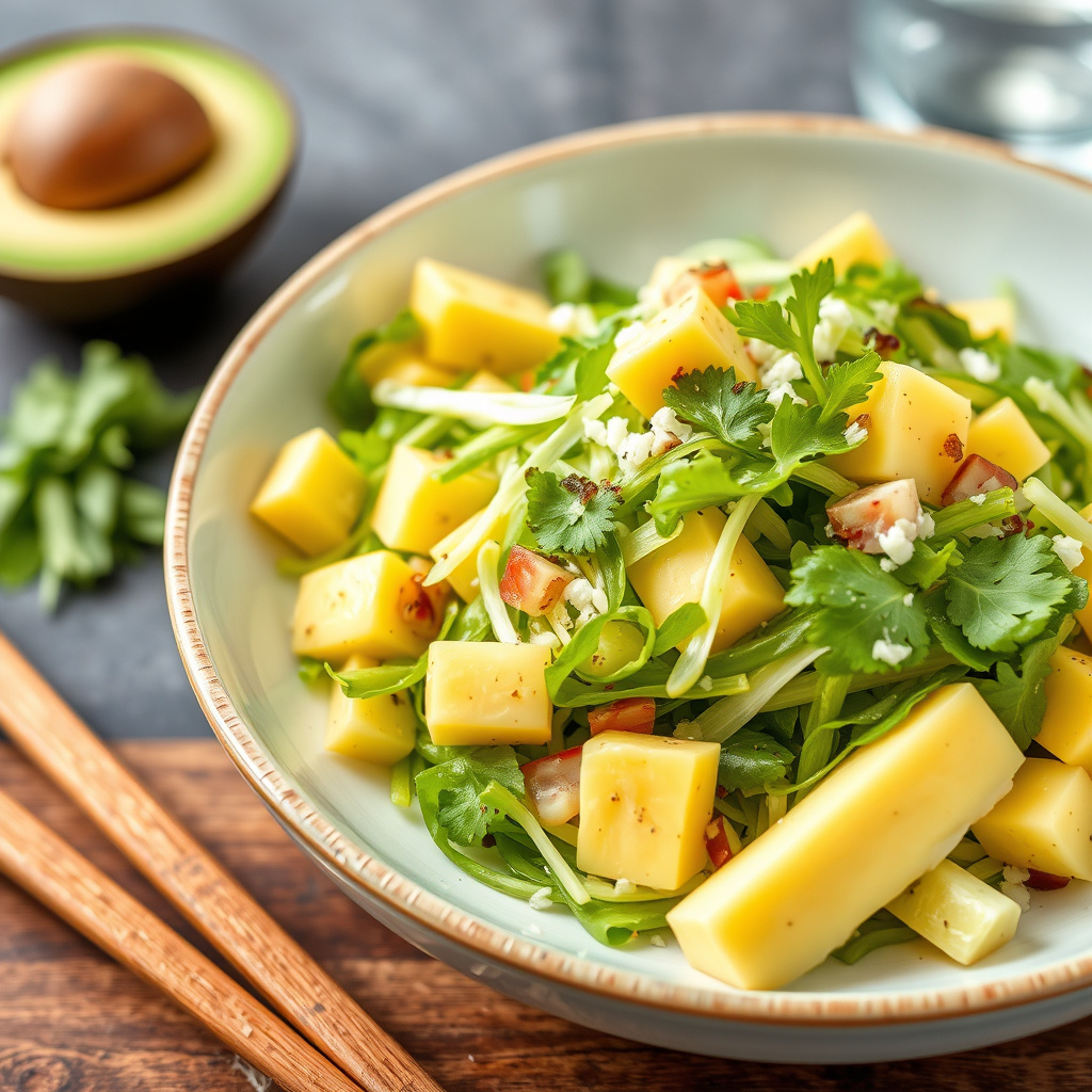 Grønn mangosalat