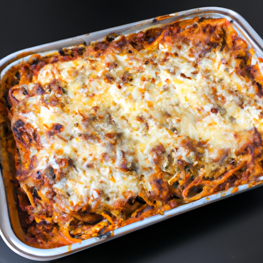 Grunnleggende ovnsbakt spaghetti