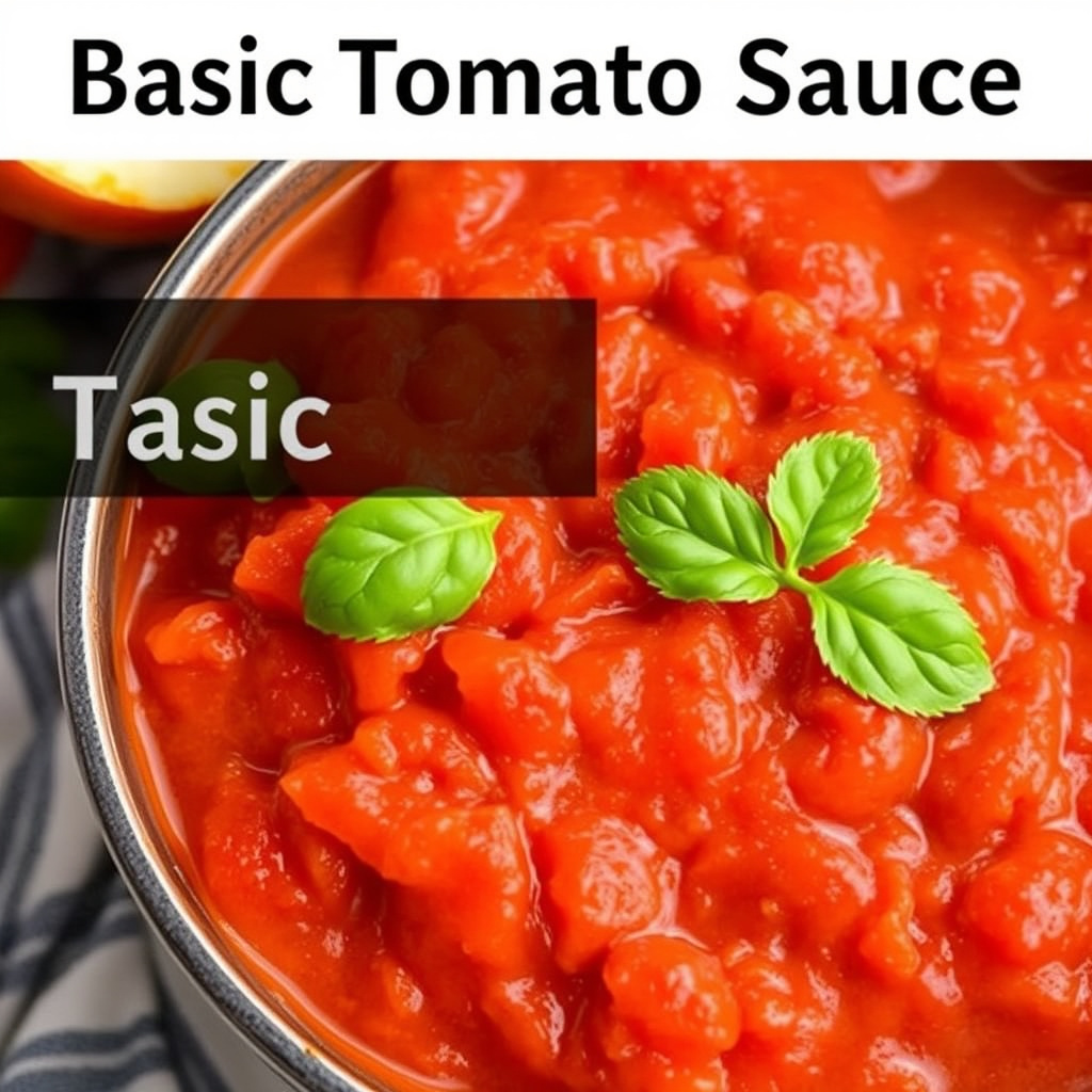 Grunnleggende tomatsaus