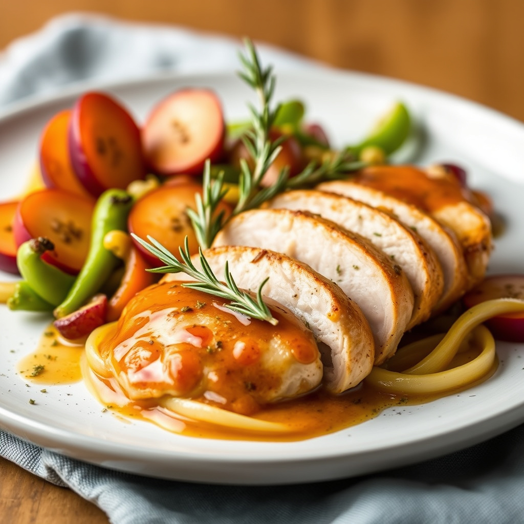 Guava- og rosmarinklassert kyllingbryst