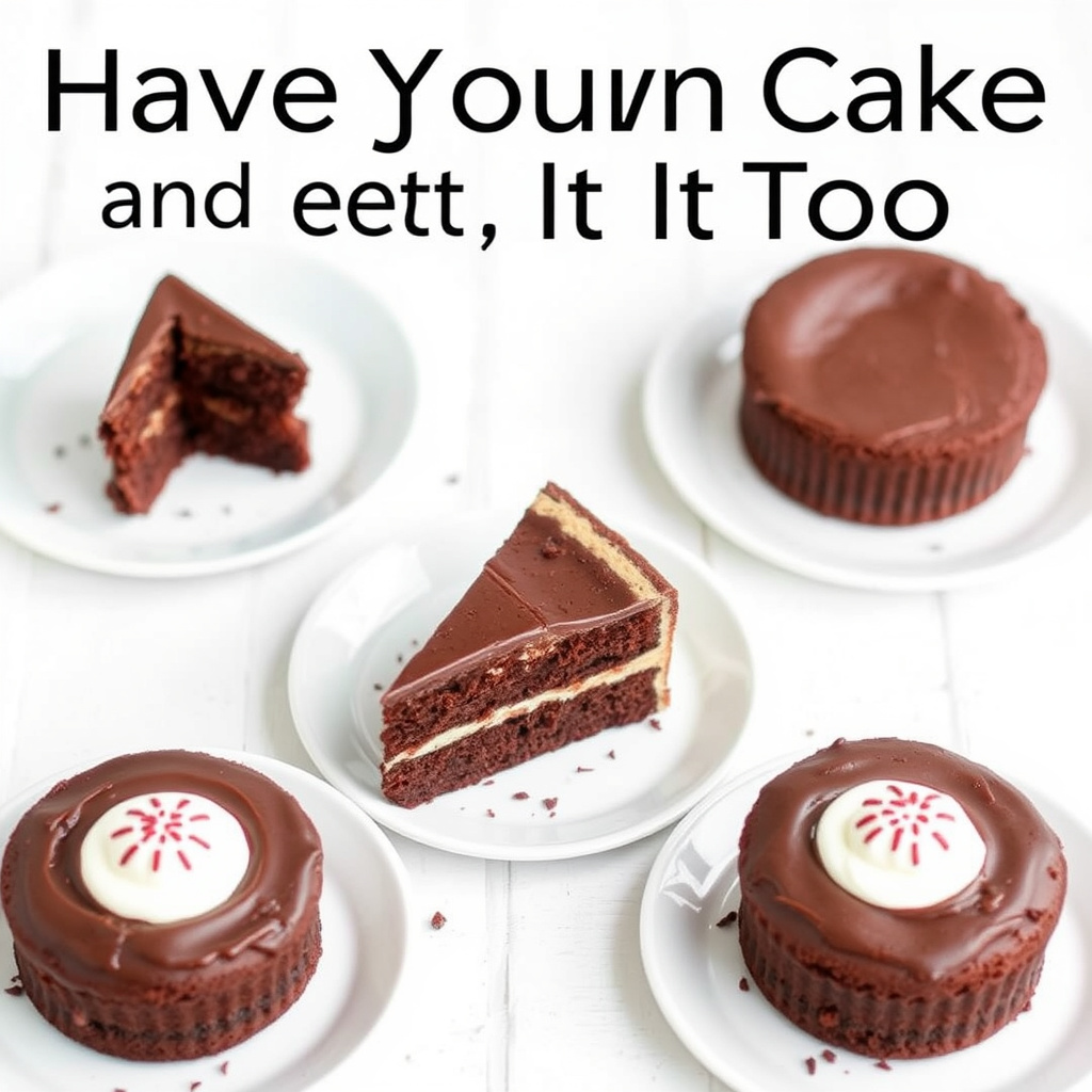 Ha din egen kake og spis den også (Individuelle sjokoladekaker)