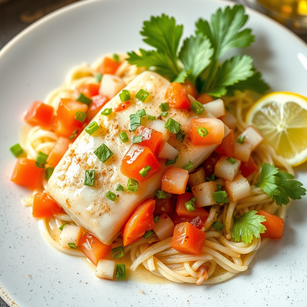 Halibut ceviche
