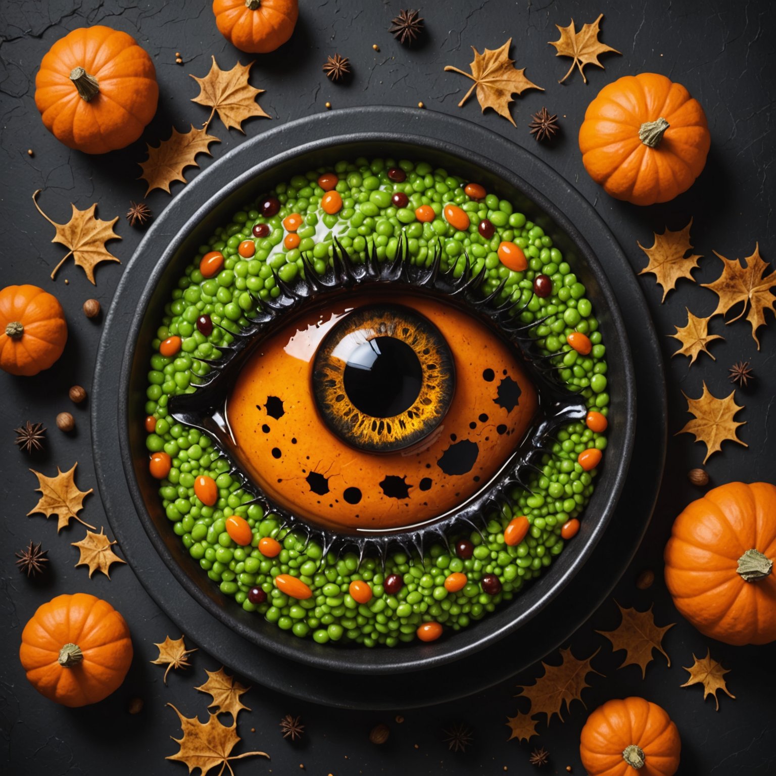 Halloween Øye av nyperose