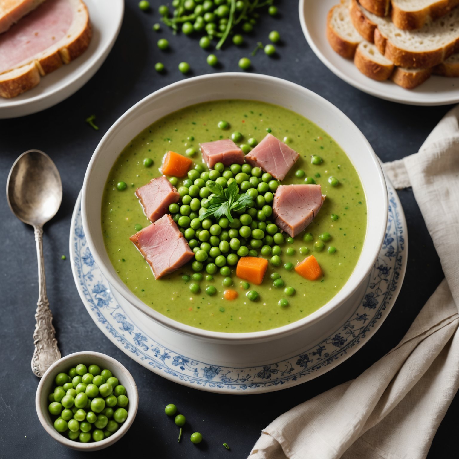 Ham og ertersuppe