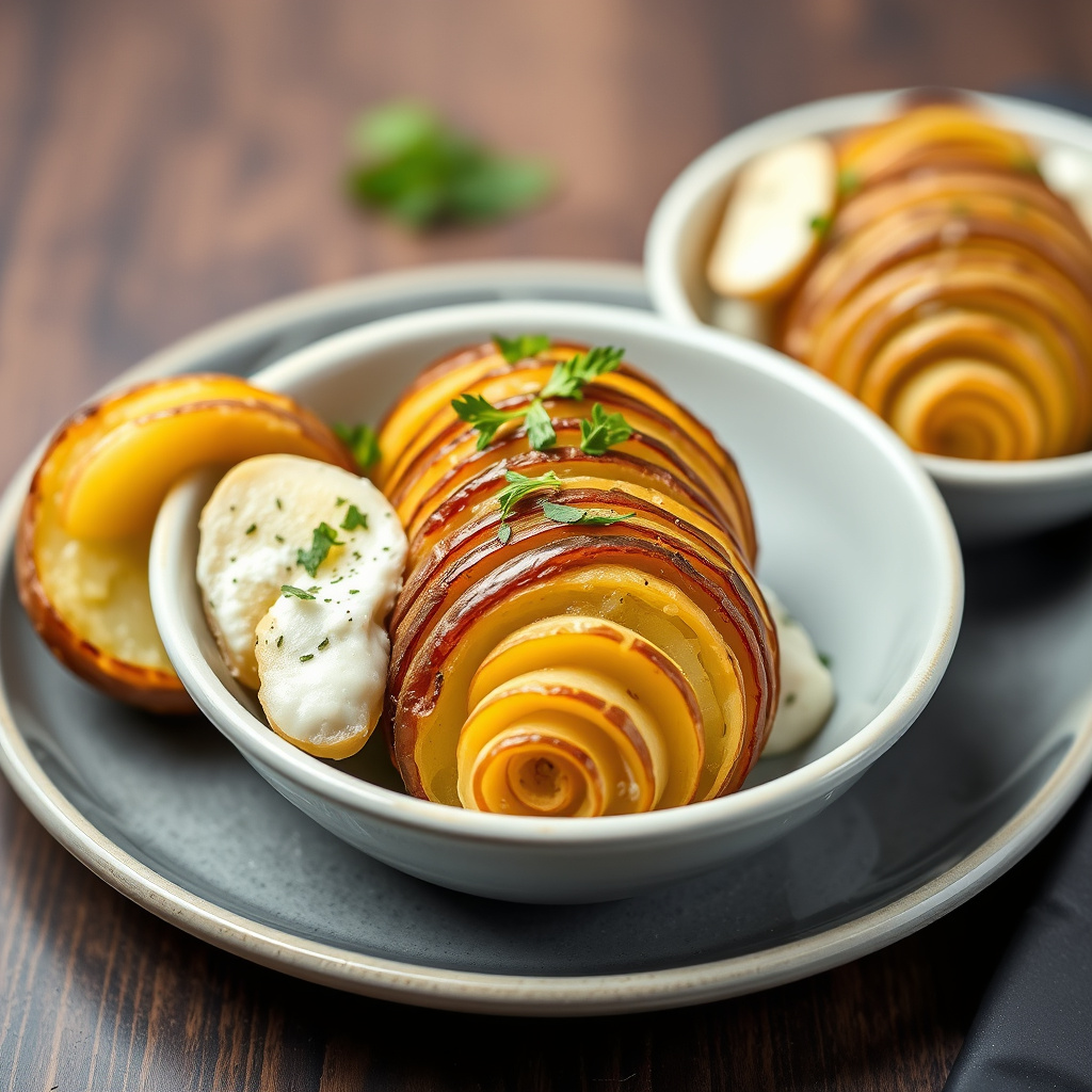 Hasselbackpoteter